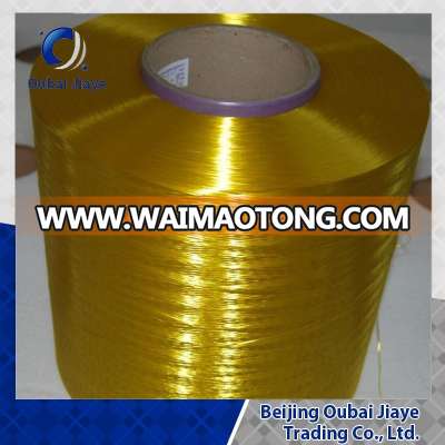 High Tenacity PP yellow color Yarn 900D/144F